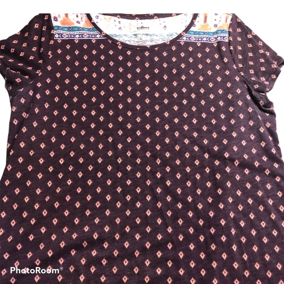 Sonoma Short Sleeve Tops set of 2 Blue and Purple - Picture 6 of 13